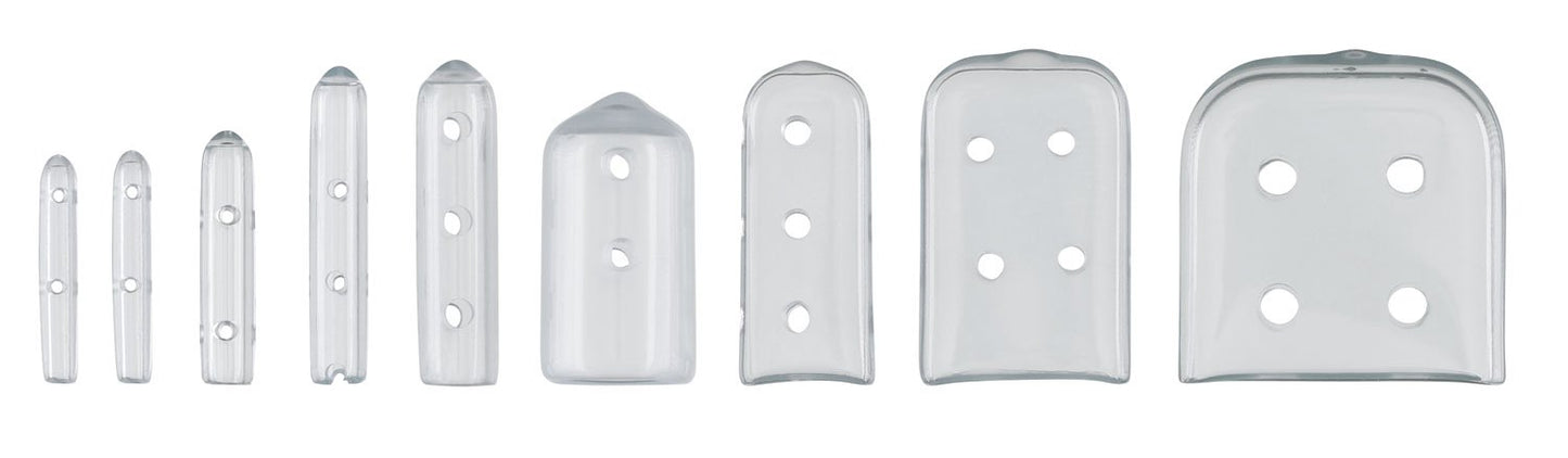 Instrument Tip Guard Tip-It™ 3/16 X 1 Inch, Size 5, Vented, Clear