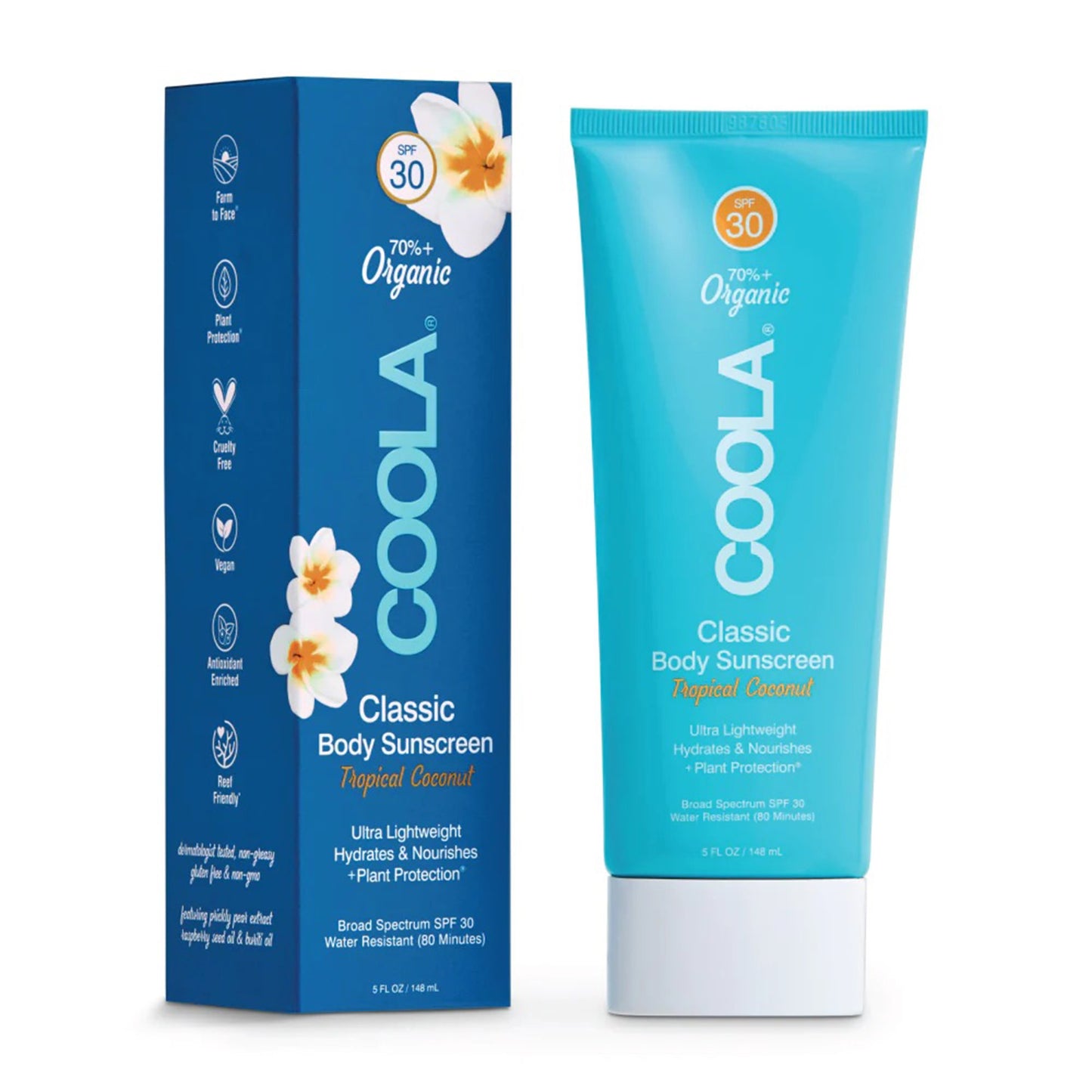 Sunscreen COOLA® Classic Body SPF 30 Lotion 5 oz. Tube