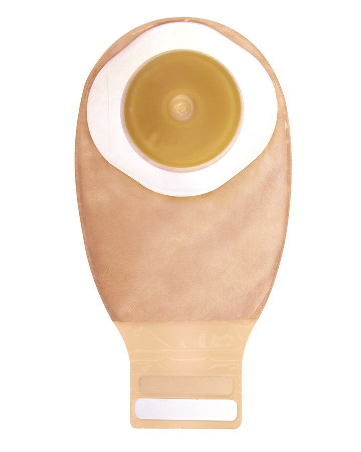 Esteem® + One-Piece Transparent Filtered Ostomy Pouch, 12 Inch Length, 35 mm Flange
