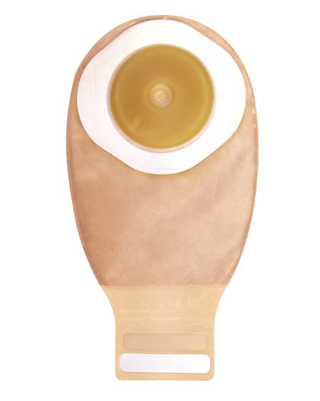 ConvaTec 416748 Esteem + One-Piece Transparent Filtered Ostomy Pouch, 12 Inch Length