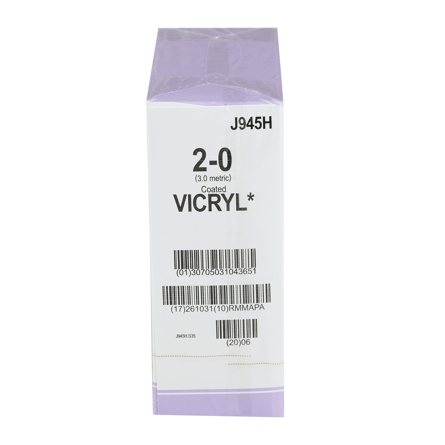 Coated Vicryl™ Suture with Needle