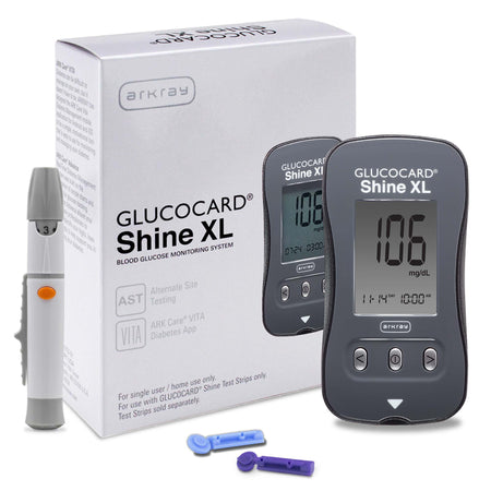 Arkray USA 542110 Glucocard Shine Blood Glucose Meter