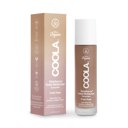 Facial Moisturizer with Sunscreen Rōsilliance® Tinted Bottle Floral Scent Cream