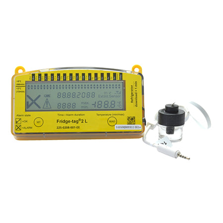Thermco Products Inc BERFRIDGETAG2L Fridge-tag 2L Refrigerator Vaccine Data Logger with Alarm