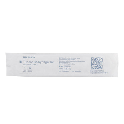 McKesson Tuberculin Syringe, 1 mL