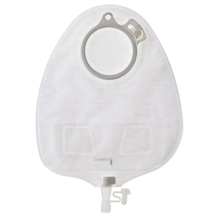 Coloplast 14228 Assura 2-Piece Transparent Urostomy Pouch, Red Match