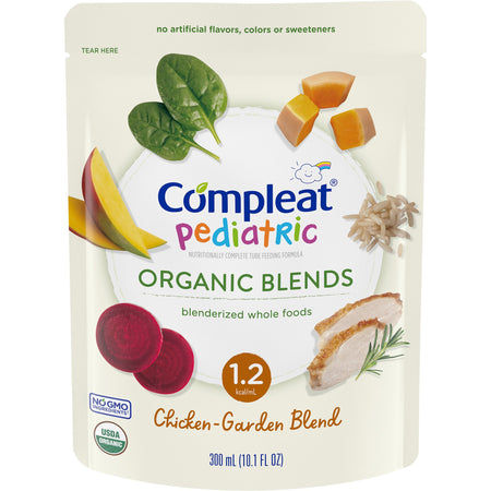 Nestle Healthcare Nutrition 43900066001 Pediatric Oral Supplement Compleat Pediatric Organic Blends Chicken