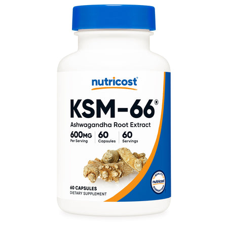 Nutricost NTC188101 KSM-66 Ashwagandha Root Extract and Black Pepper