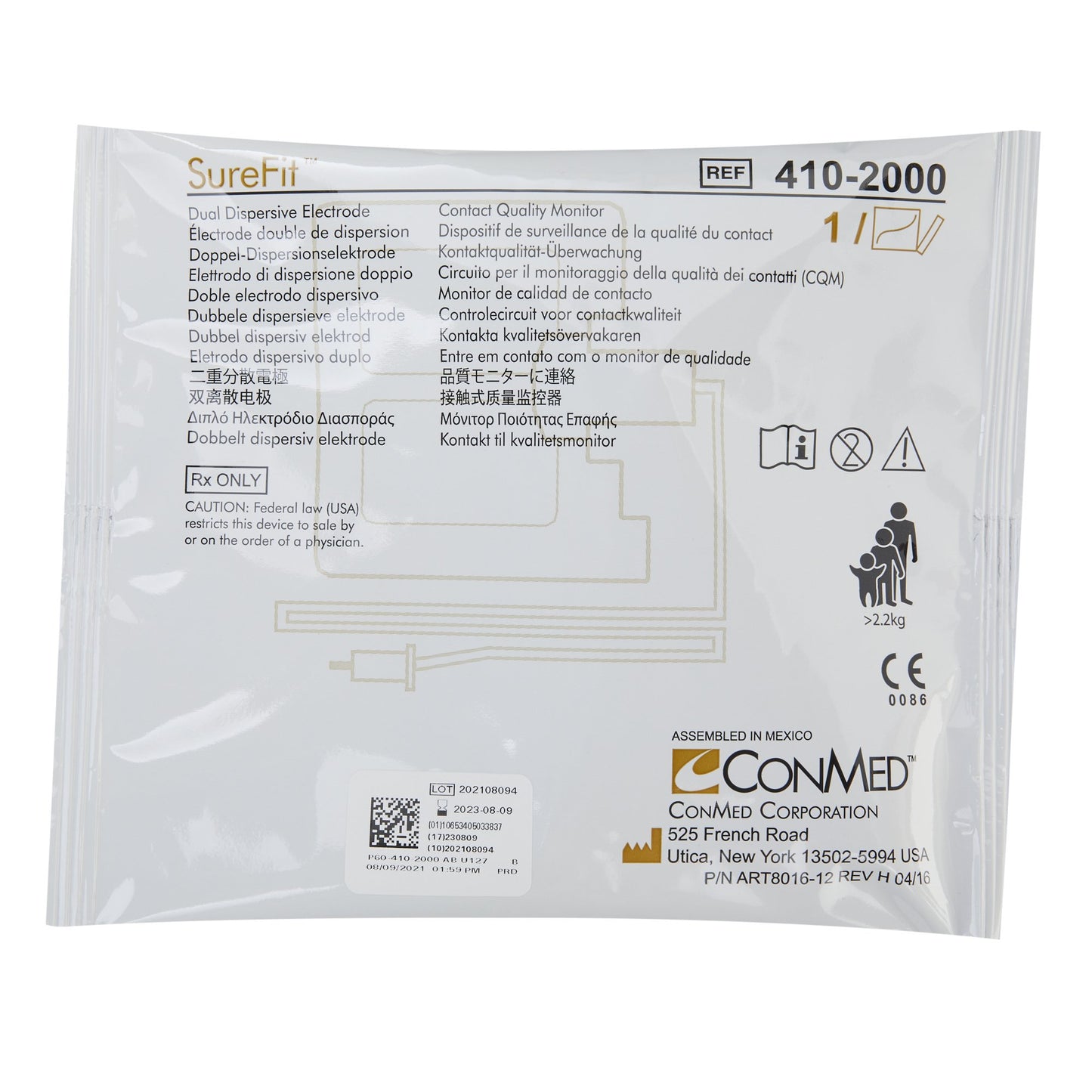 SureFit™ Split Grounding Pad