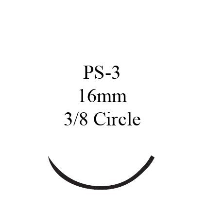 Ethicon 8680G Prolene Polypropylene Nonabsorbable Suture with Needle, Reverse Cutting Monofilament