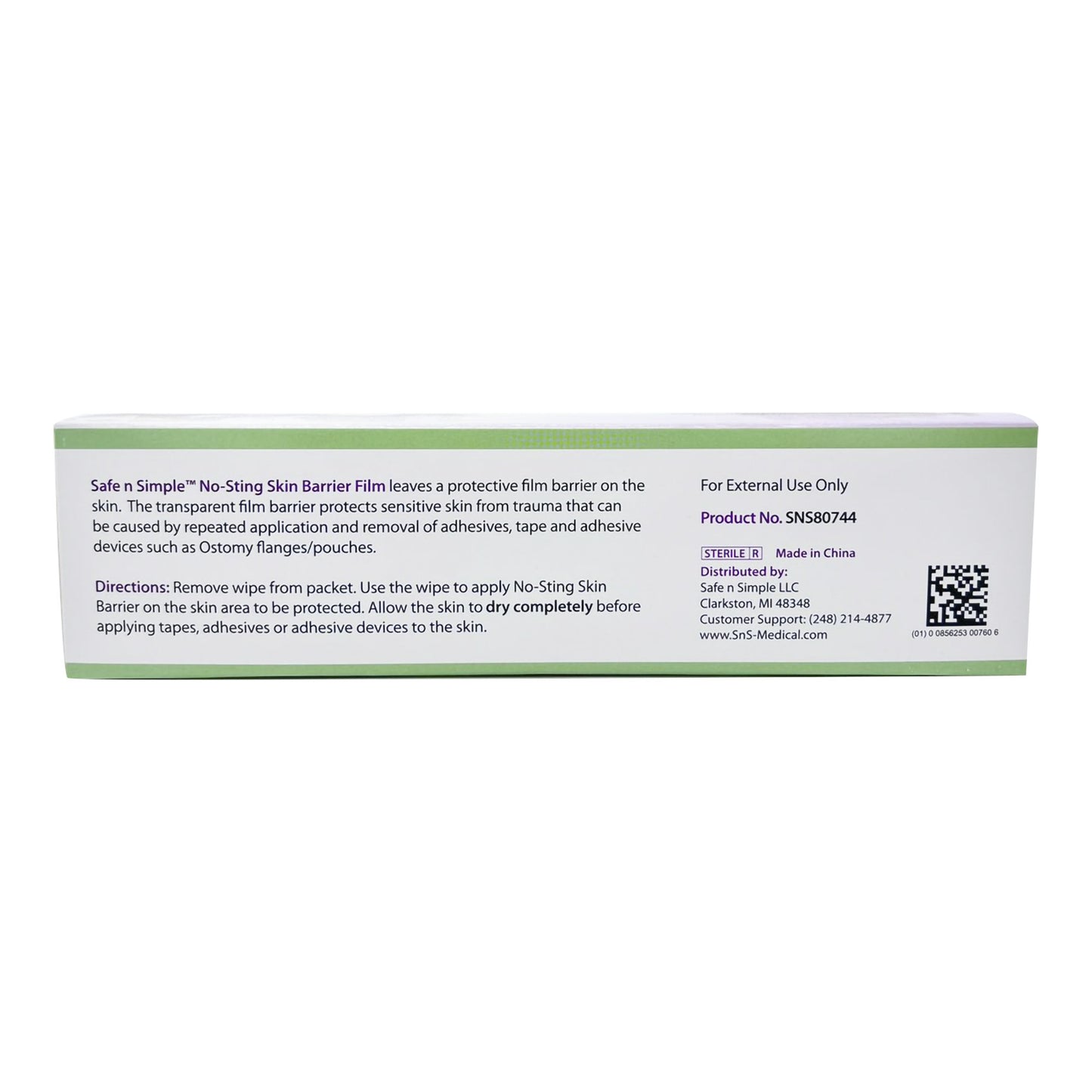 Safe n Simple™ Barrier Wipe