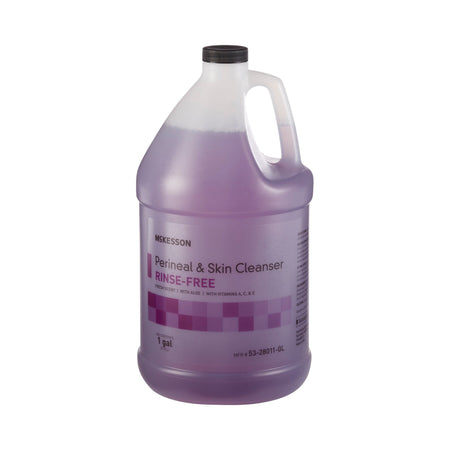 McKesson 53-28011-GL Rinse-Free Perineal Wash, Fresh Scent, 1 gal.