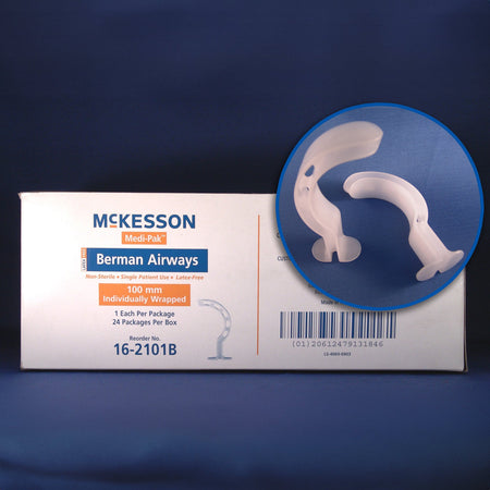 McKesson 16-261B Oralpharyngeal Airway, Size 6
