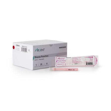 McKesson 16-1314 Argent Disposable Biopsy Punches, 5.0 mm