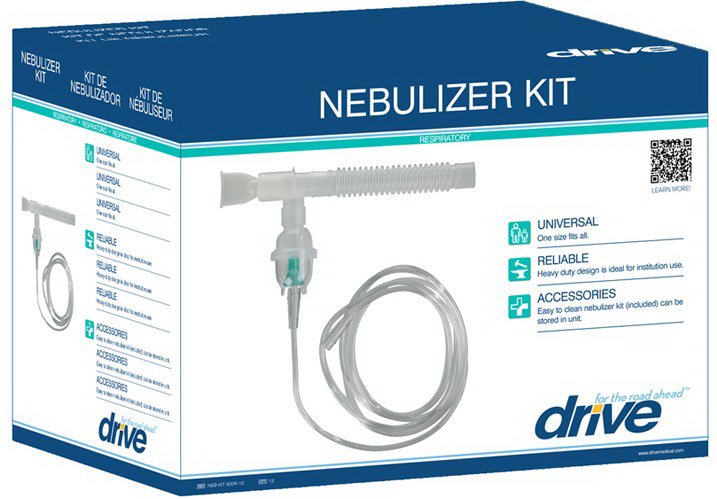 Handheld Nebulizer Kit Small Volume Medication Cup Pediatric Mouthpiece Delivery