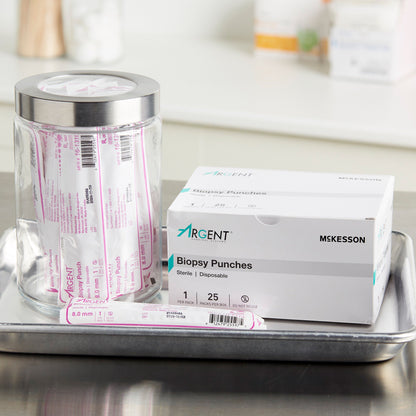 McKesson Argent™ Disposable Biopsy Punches, 8.0 mm
