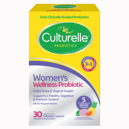 i-Health Inc 49100401492 Culturelle Women's Wellness Probiotic Chewables