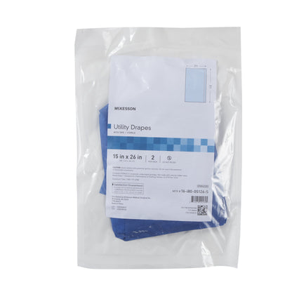McKesson Sterile Utility Drape with Tape, 15 x 26 Inch
