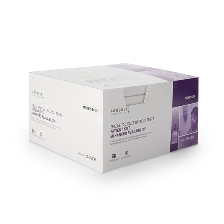 McKesson 127-50ER Consult Fecal Occult Blood Colorectal Cancer Screening Test Kit