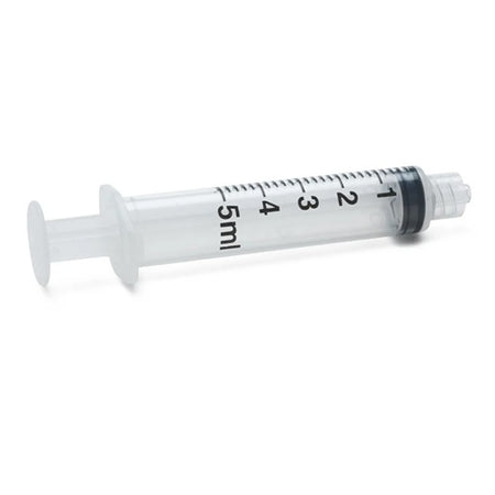 Metier General Purpose Syringe, 5 mL, Luer Lock, DSLL05, 100/Box by Metier product image