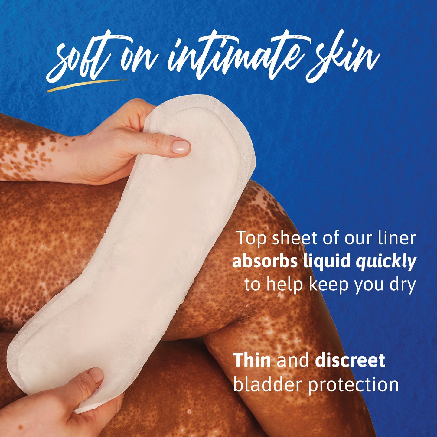 Tena® Sensitive Care™ Extra Coverage Very Light Incontinence Liner