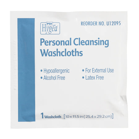 PDI U12095 Hygea Scented Multi-Purpose Washcloths, Individual Packet