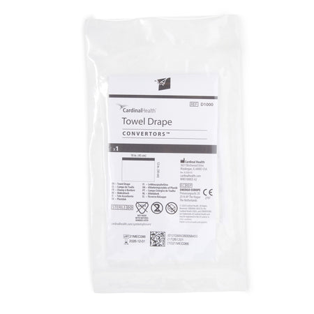Cardinal Health™ Sterile Towel Drape, 18 x 12 Inch