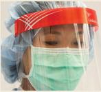 Face Shield Cardinal Health™ One Size Fits Most Full Length Disposable NonSterile