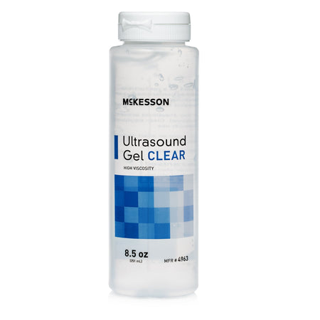 McKesson 4963 Ultrasound Gel, Clear, 250 mL Bottle, Ultrasound and Laser Transmission