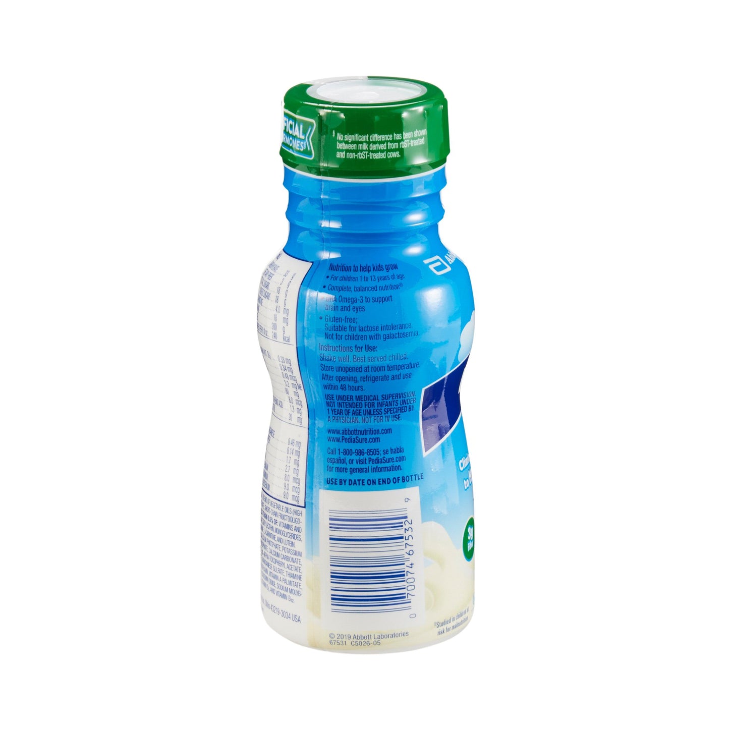 PediaSure Grow & Gain With Fiber Therapeutic Nutrition, Vanilla, 8-ounce bottle