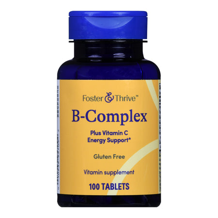 McKesson 1093995709 Foster & Thrive B-Complex Tablets