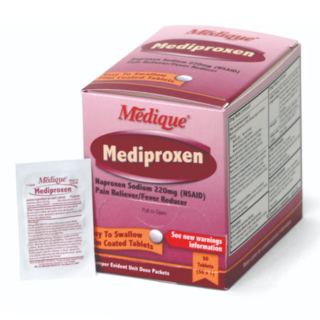 Medique Products 23750 Mediproxen Naproxen Sodium Pain Relief