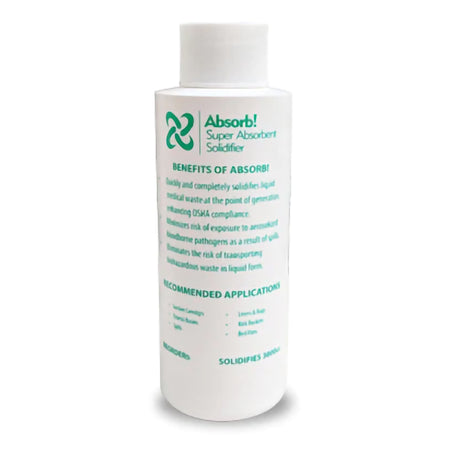 Fluid Solidifier Absorb! 1,200 cc Bottle 23.5 oz.