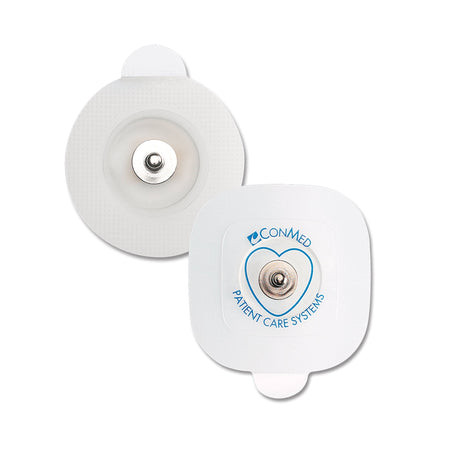 Conmed 1700-005 ECG Snap Electrode Cleartrace Snap Connector Conductive Adhesive Gel Tape Backing Adult