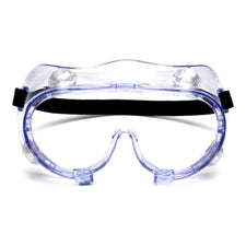 Protective Goggles Pyramex® Fit Over Uncoated Clear Tint Polycarbonate Lens Clear Frame Elastic Strap One Size Fits Most