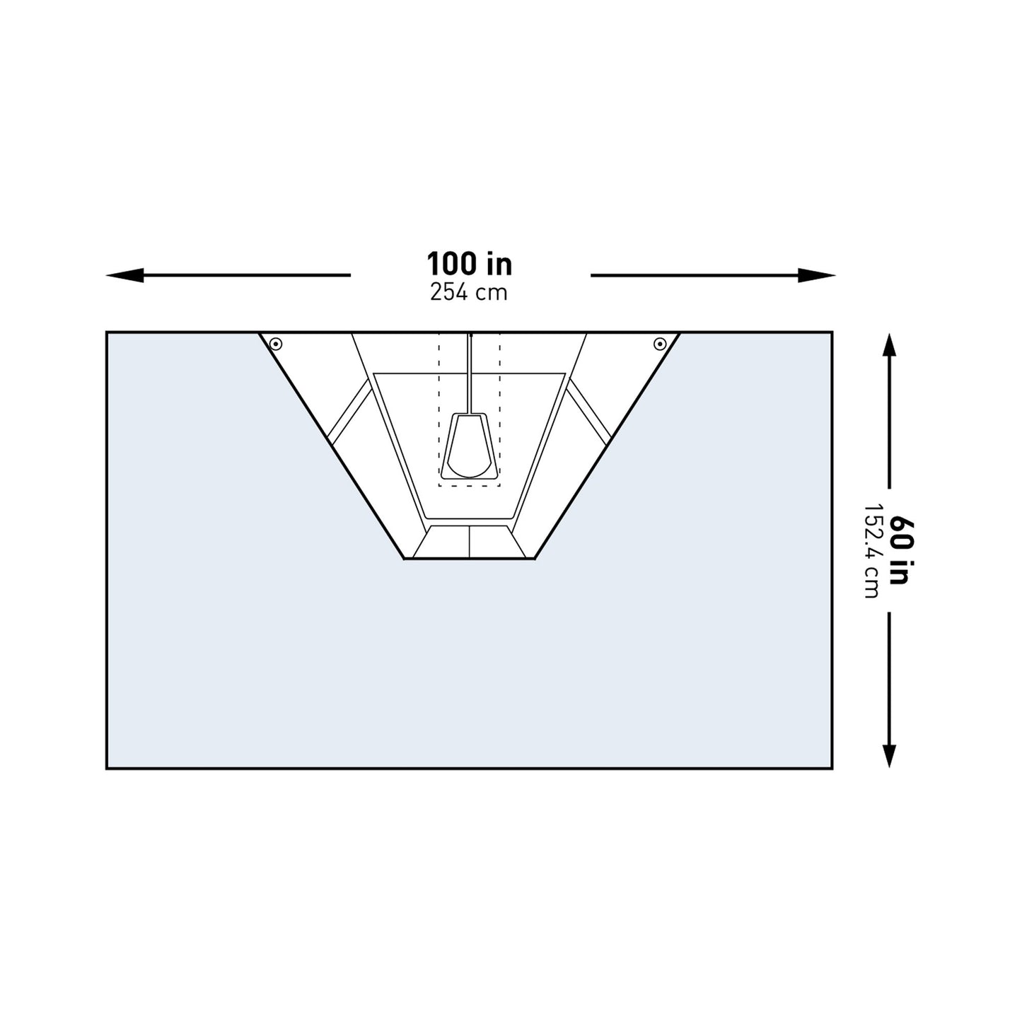 McKesson Sterile Heavy-Duty Shoulder Arthroscopy Drape, 60 x 100 Inch