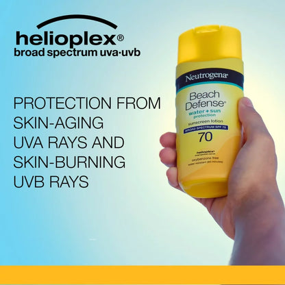 Sunscreen Neutrogena® Beach Defense® SPF 70 Lotion 6.7 oz. Bottle