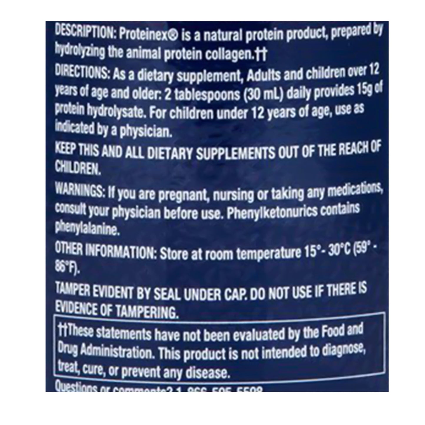 Proteinex® P15 Hydrolyzed Liquid Protein, 16-ounce Bottle