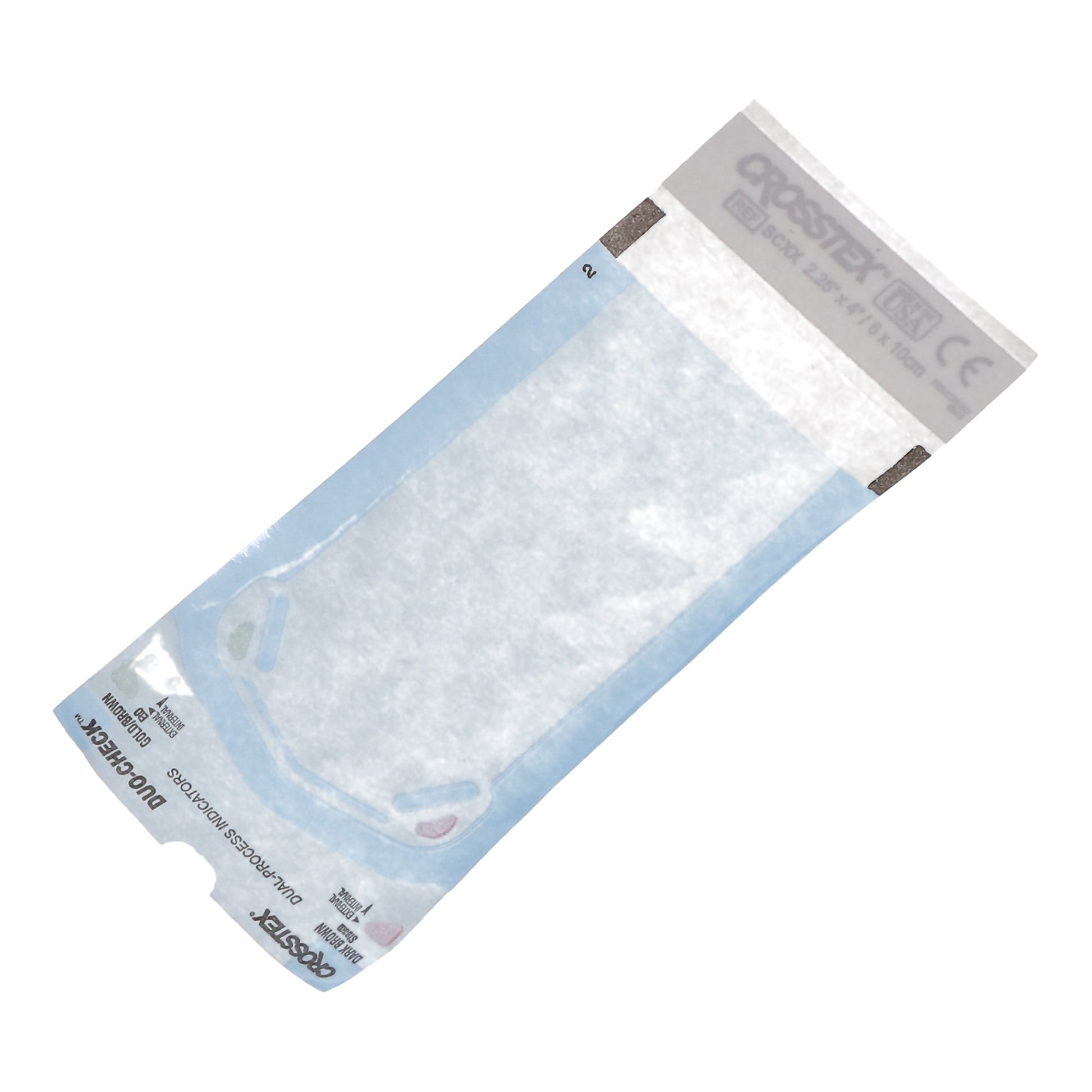 Duo-Check Sterilization Pouch, 2-1/4 x 4-1/2 Inch by SPS Medical Supply product image - view 4