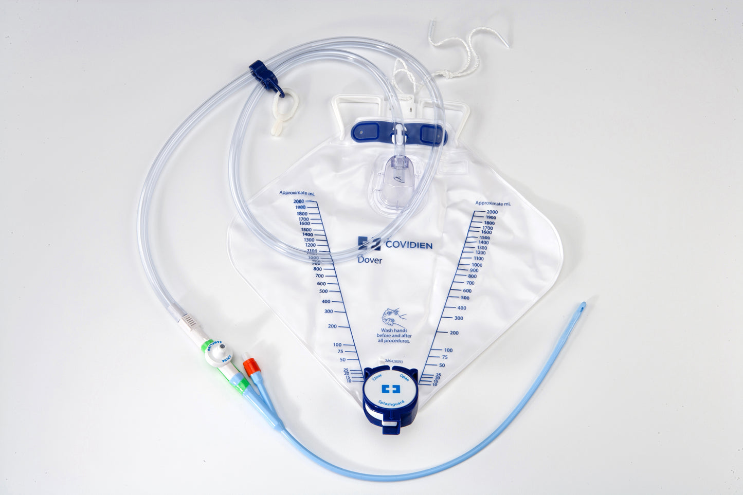 Dover™ Indwelling Catheter Kit, 18 Fr., Luer Lock