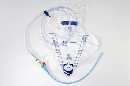 Cardinal PP18SD Dover Indwelling Catheter Kit, 18 Fr., Luer Lock