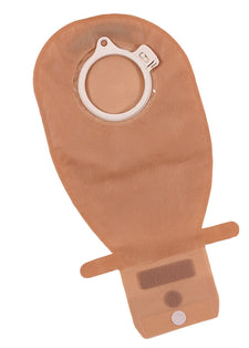 Assura® 1-Piece Opaque Ostomy Pouch, Blue Match