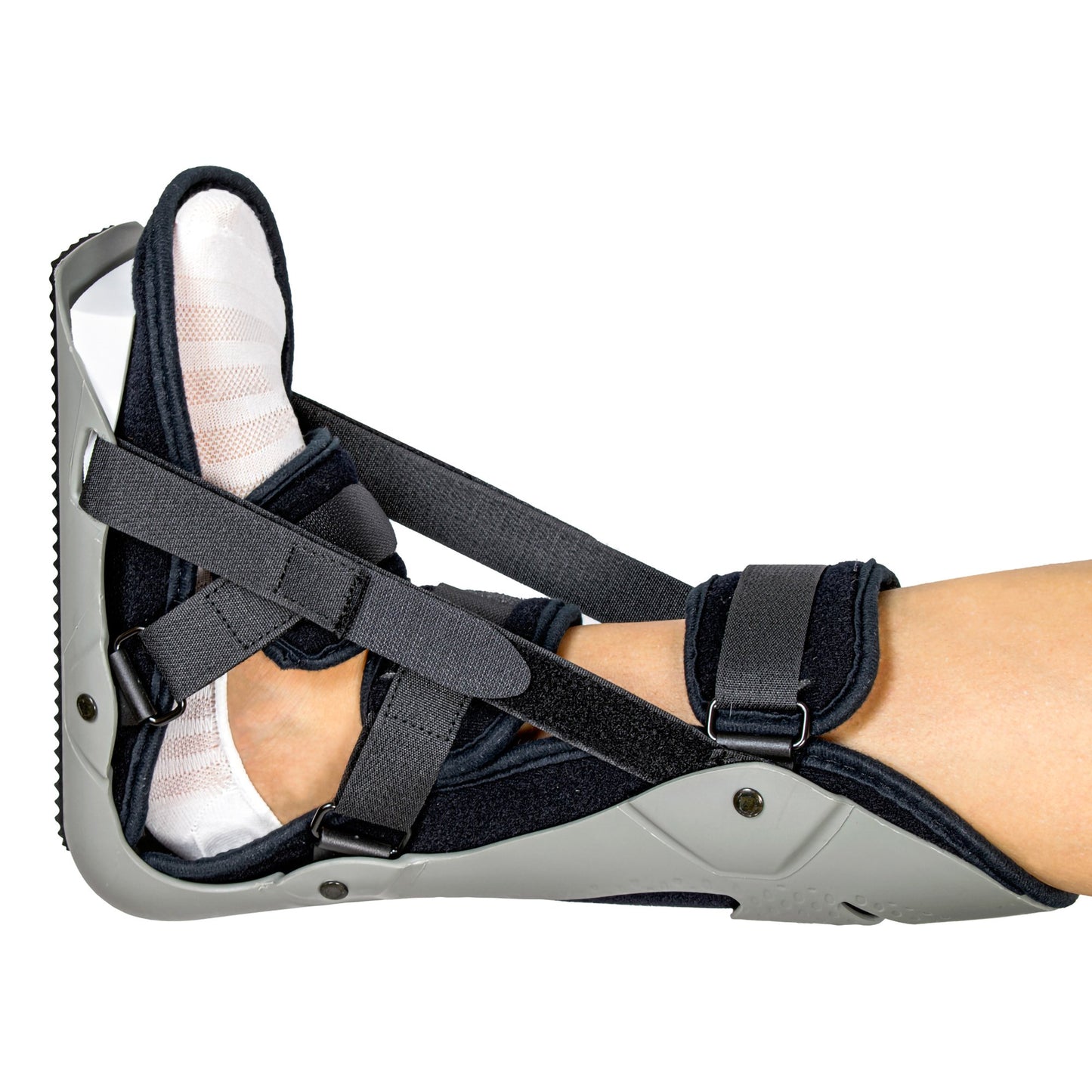 McKesson Flexion Straps with Toe Wedge Plantar Fasciitis Night Splint, Medium