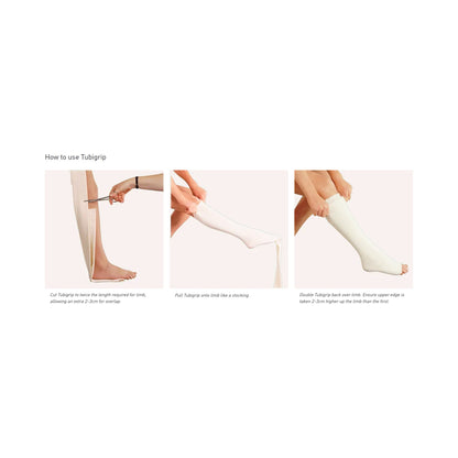 Tubigrip® Pull On Elastic Tubular Support Bandage, 10 Meter, Size B
