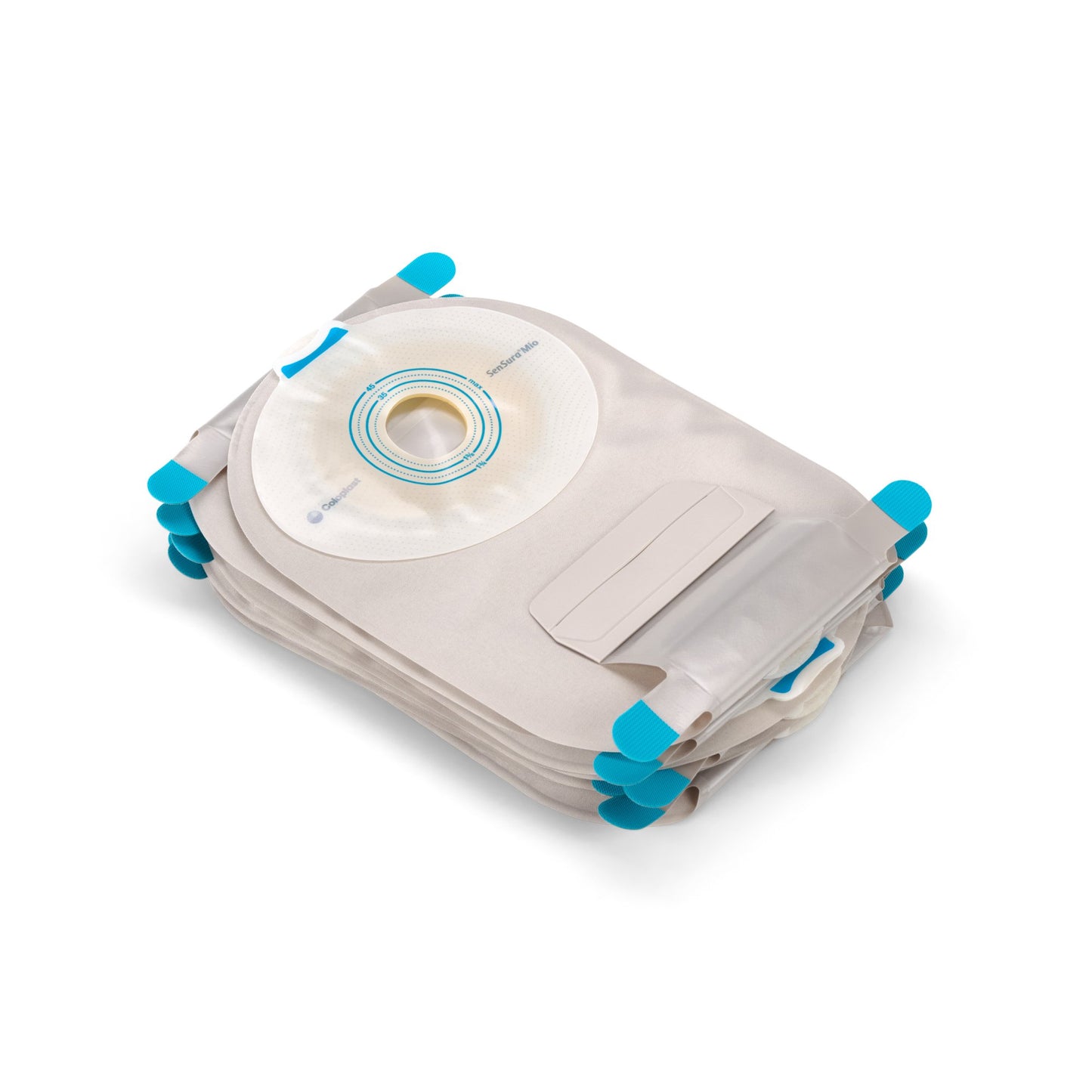SenSura® Mio Flat 1-Piece Transparent Ostomy Pouch, 38mm Stoma