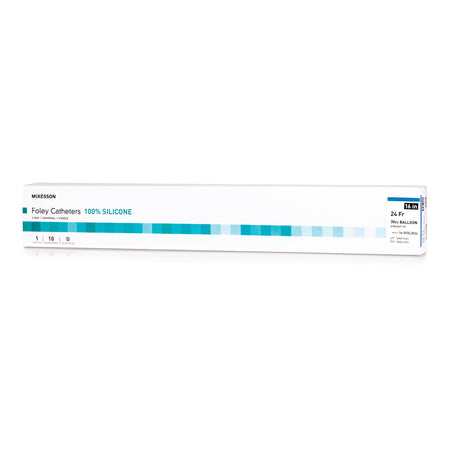 McKesson 16-SFOL3024 Foley Catheter, 24 Fr., 16 Inch, 2-Way