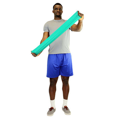 CanDo® Exercise Resistance Band, Green, 5 Inch x 25 Yard, Medium Resistance