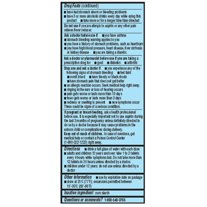 Geri-Care® 325-mg Aspirin