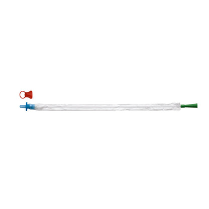 Intermittent Closed System Catheter VaPro Plus Pocket™ Tiemann / Coudé Tip 14 Fr. PVC