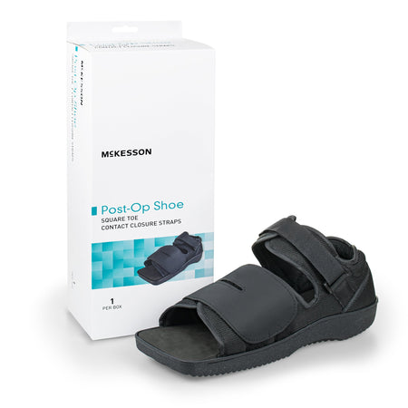 McKesson 155-79-81238 Square Toe Post-Op Shoe, Extra Large